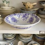 Salad bowl, Maestricht ceramic company, "geranium" service