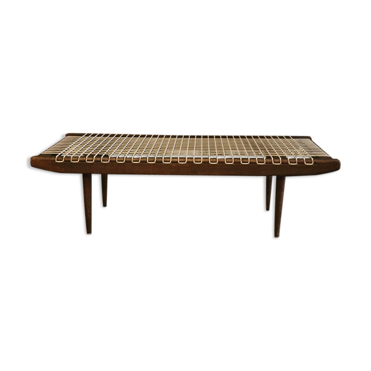 Table basse vintage par Georges Tigien 1960
