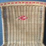 Rattan armchair