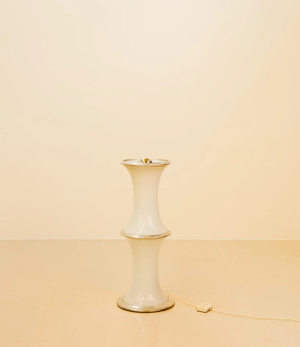 Pair of floor lamps "Bamboo" by Enrico Tronconi for Vistosi 70's