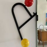 Wall coat rack