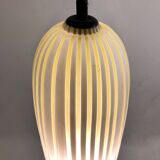 Mid-Century Modern Yellow Glass Pendant Lamp, Italy, 1960s