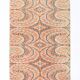 Brunt Orange Scandi Style Vintage Persian Runner Rug, 90x284 Cm