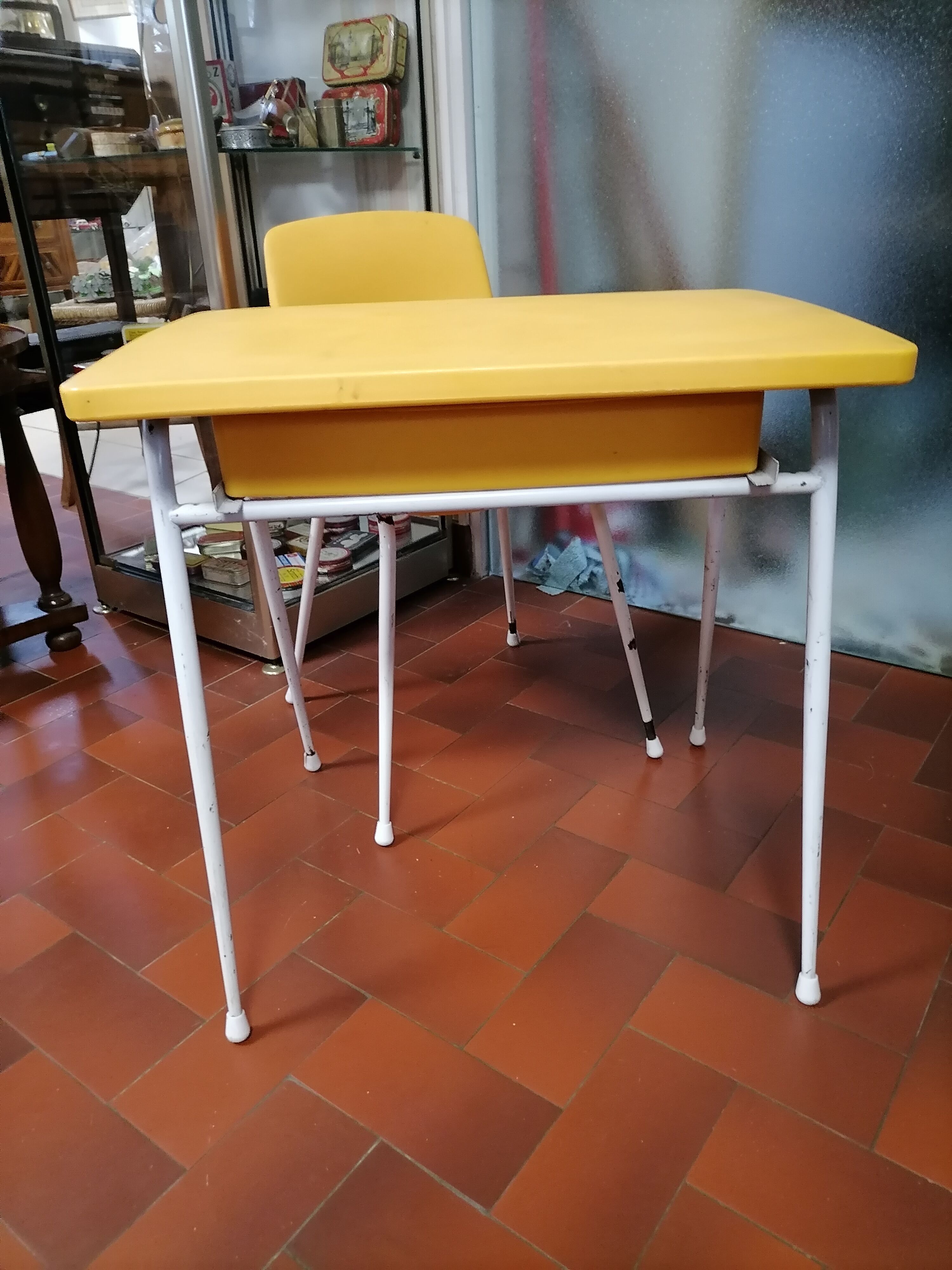 Vintage school desk