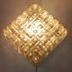 Erco Glass Wall or Ceiling Light 20 cm Vintage 60s/70s