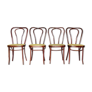 set de 4 chaises bistrot