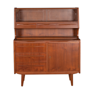 bureau de bureau en teck des années 1960