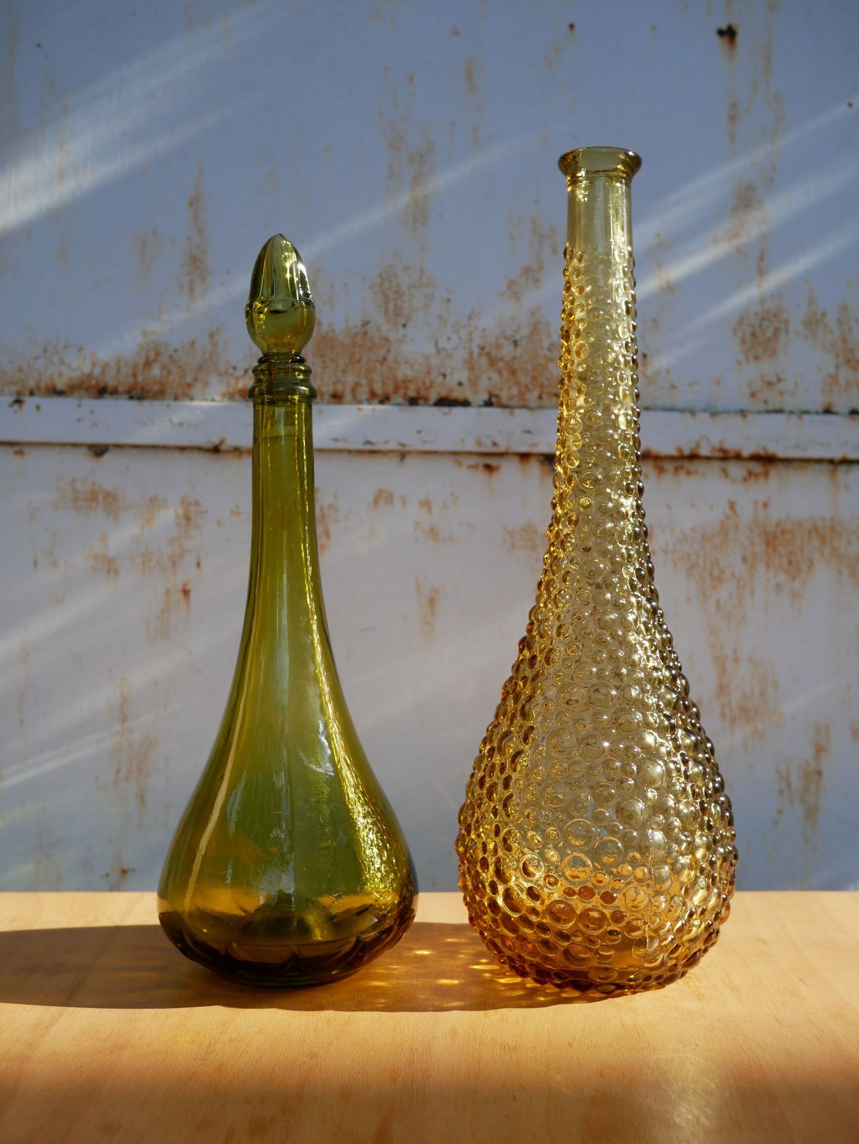 Glass carafe 60 years