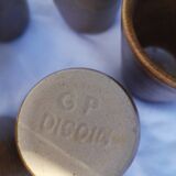 Digoin stoneware cups