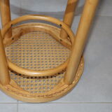 Cane wood stool 755mm