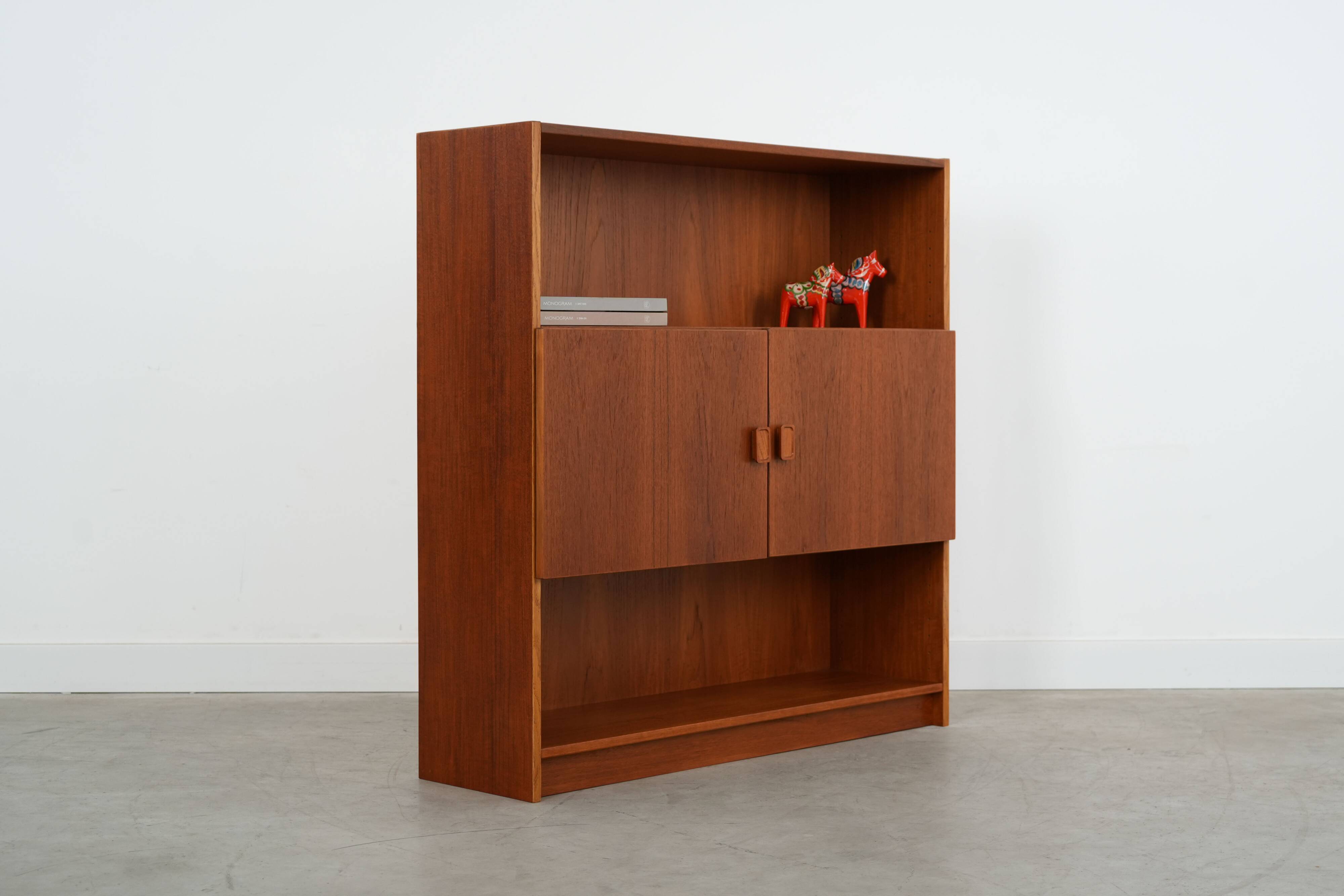 Teak bookcase, Danish design, 1970s, production: Denmark