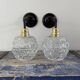 Pair of vintage glass globe wall lights