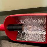 Vintage red articulated desk lamp