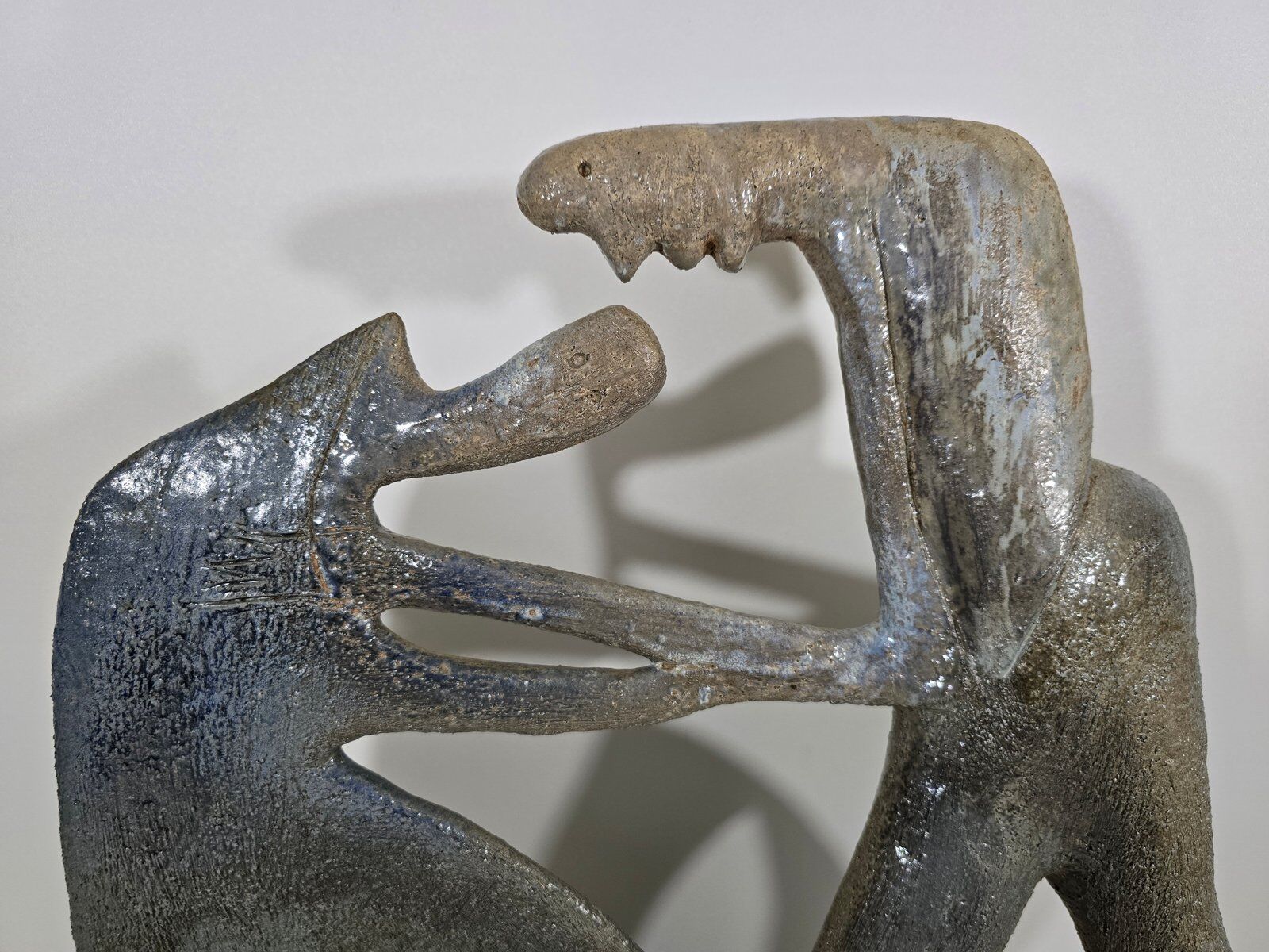 Ceramic sculpture by Colette Coussy, France, 1980