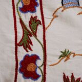 Hand-knotted rug, vintage Turkish rug 51x186 cm