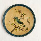 Decorative bird plate