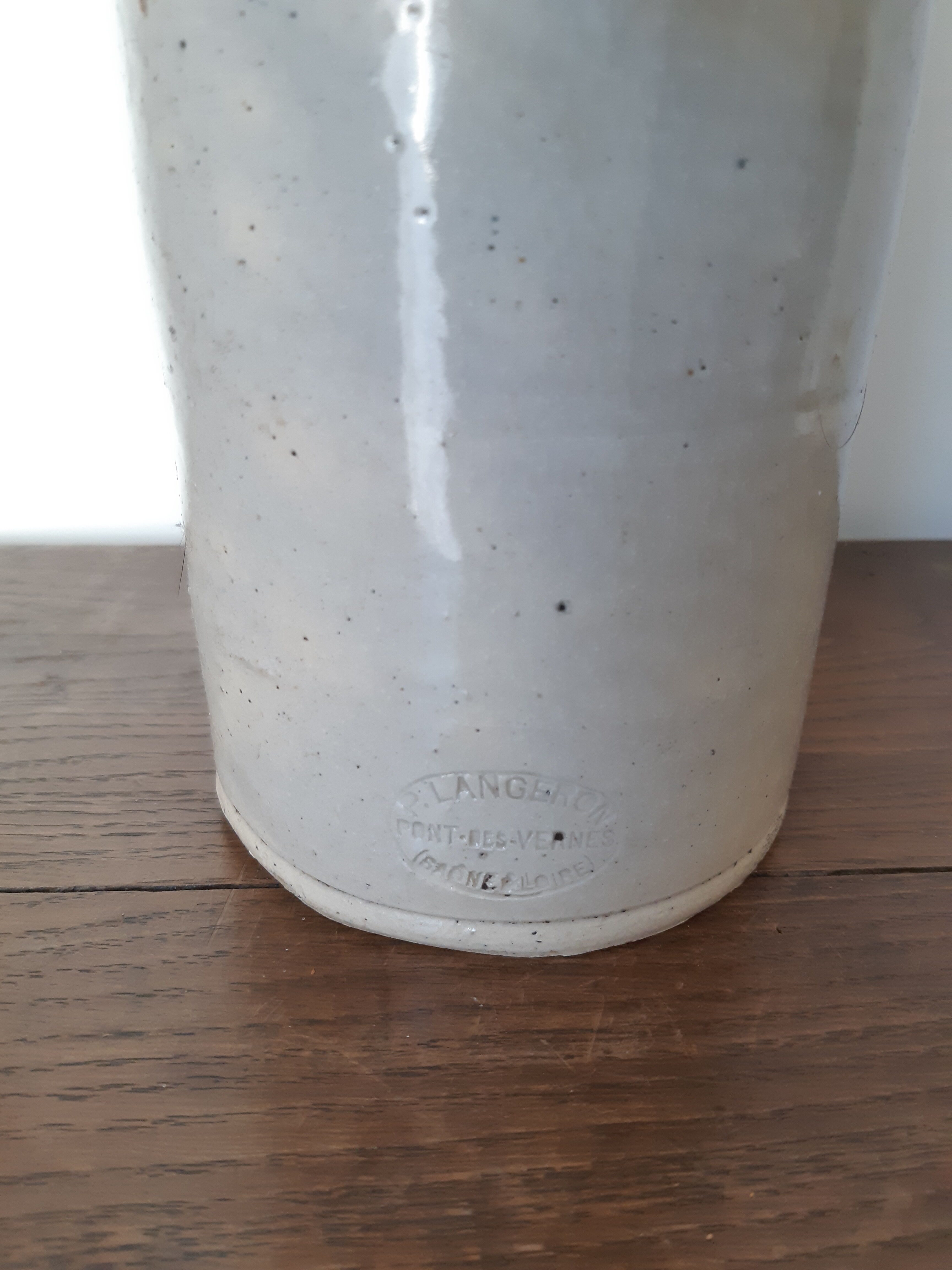 Vintage sandstone bottle