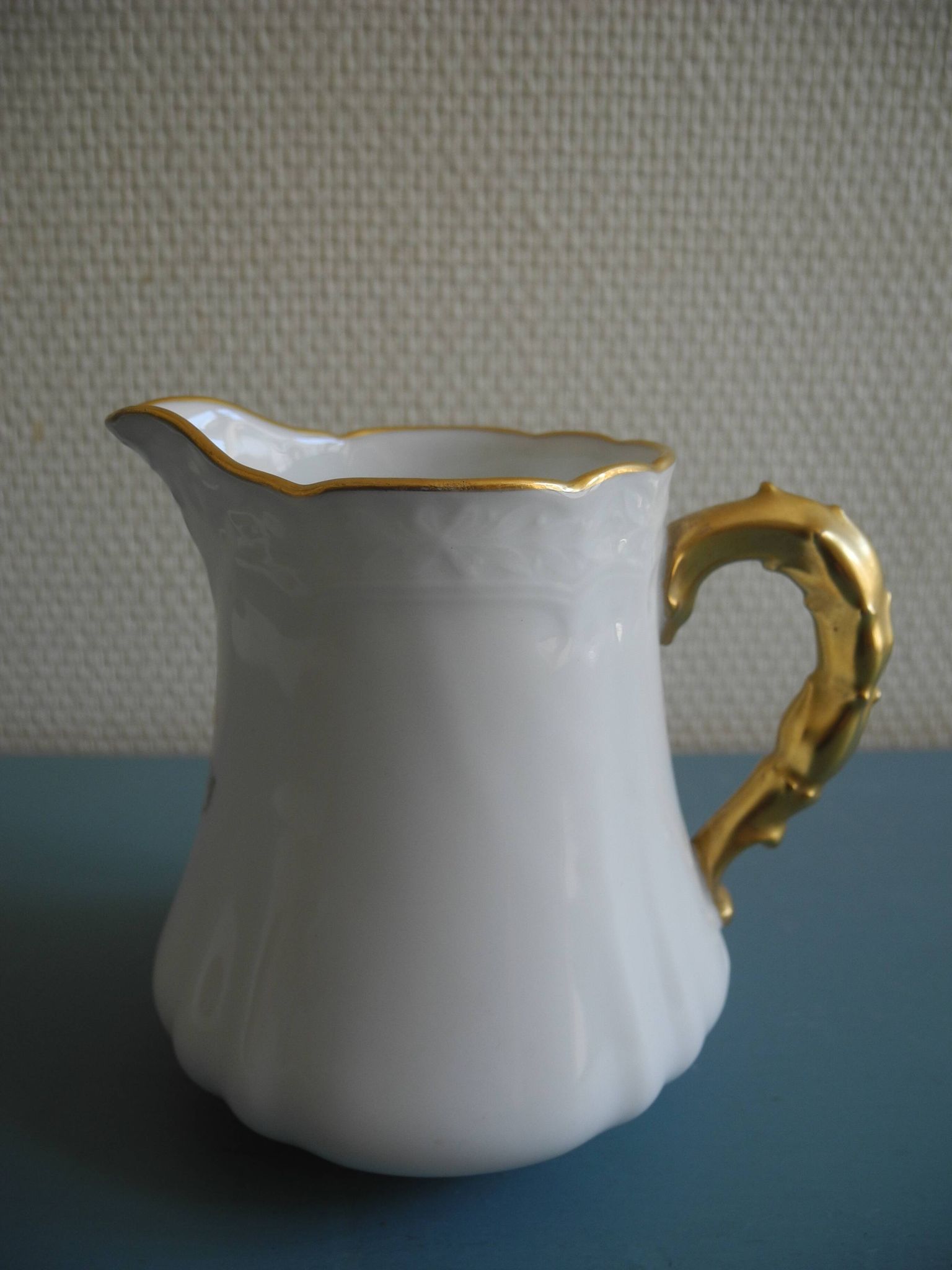 old porcelain creamer milk jug Limoges old porcelain creamer milk jug