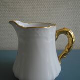 old porcelain creamer milk jug Limoges old porcelain creamer milk jug