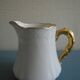 Crémier, pot lait vintage en porcelaine de Limoges