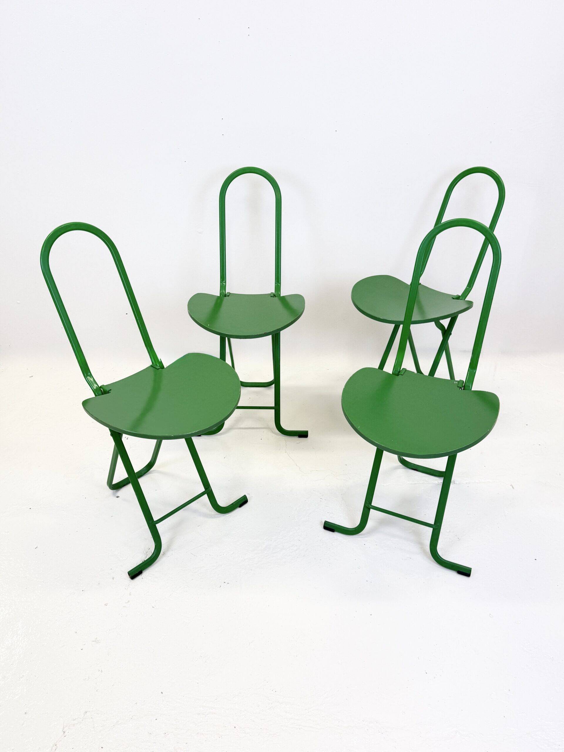 Set of 4 "Dafne" chairs by Gastone Rinaldi, 1970s