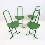 Set of 4 "Dafne" chairs by Gastone Rinaldi, 1970s