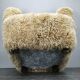 1930s Art Deco Wingback Armchair in Honey Skandilock Sheepskin