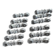 Set of 12 Chrystal knife rests from Cristalleries Royales de Champagne