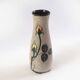 1950s vase, rosebuds and sandblasted appearance