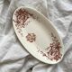 Oval ironstone dish "Joinville" KG Lunéville