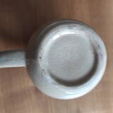 Glazed ceramic pitcher
