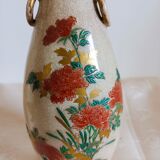 Pair of Japanese Satsuma vases from the Meiji period