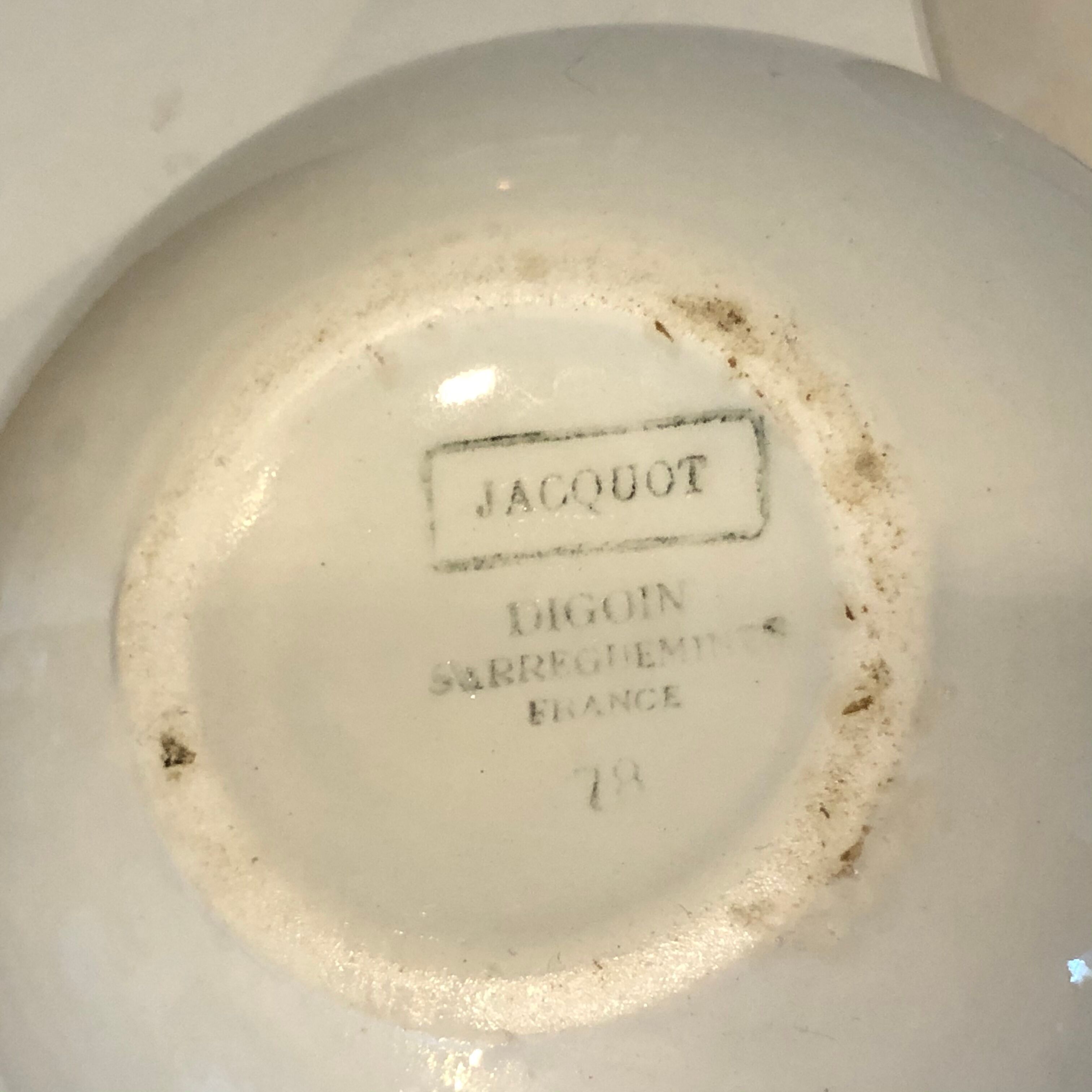 Digoin's "Jacquot" coffee service
