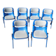 Set de 6 chaises Dorsal de E Ambasz et G Piretti pour Open Ark