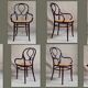 Bistro chair N°20 with omega Ungvar 1900 ca