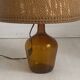 Vintage 1970s Dame Jeanne lamp