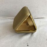 Old europa 2 travel alarm clock with 70's vintage gold case