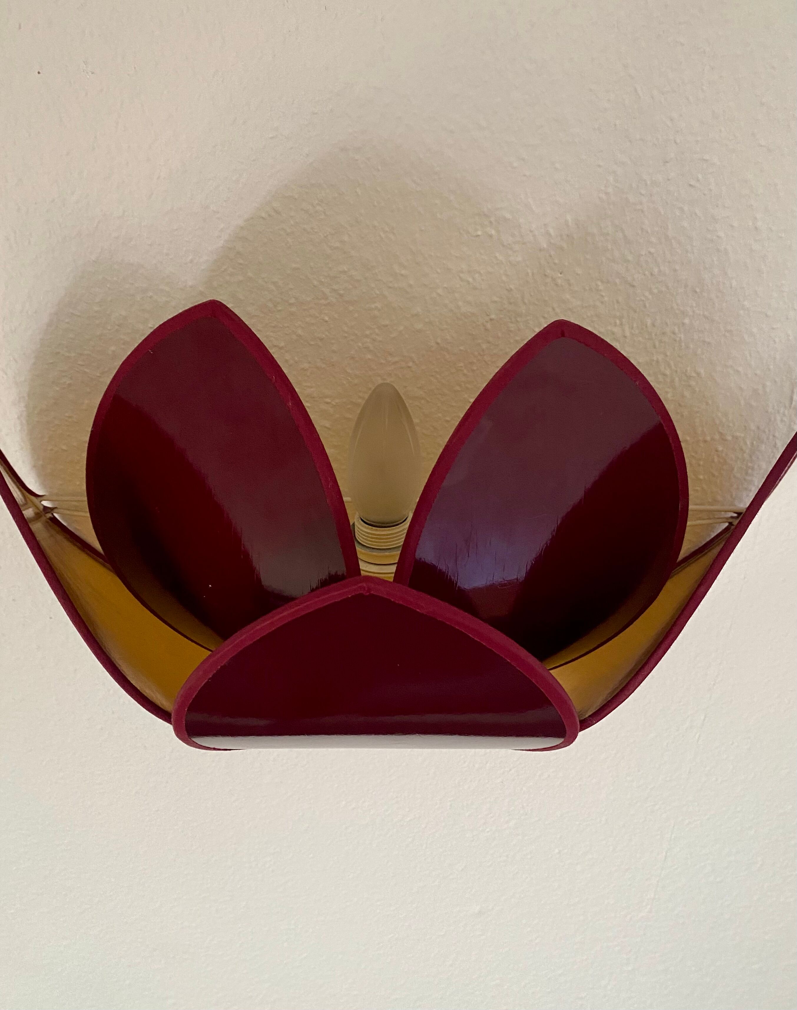 Lotus flower sconces