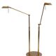 Stunning Ben Demmers Brass double l table lamp 1980s