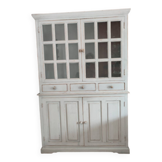 Buffet vitrine 2 corps