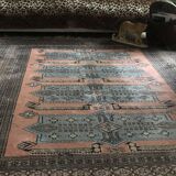 Vintage wool oriental rug - 245x157cm