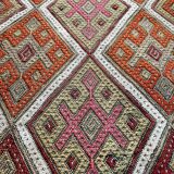 Vintage turkish kilim rug 94x40 cm