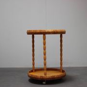 Mid-Century Table on Wheels, 1970s, Czechoslovakia