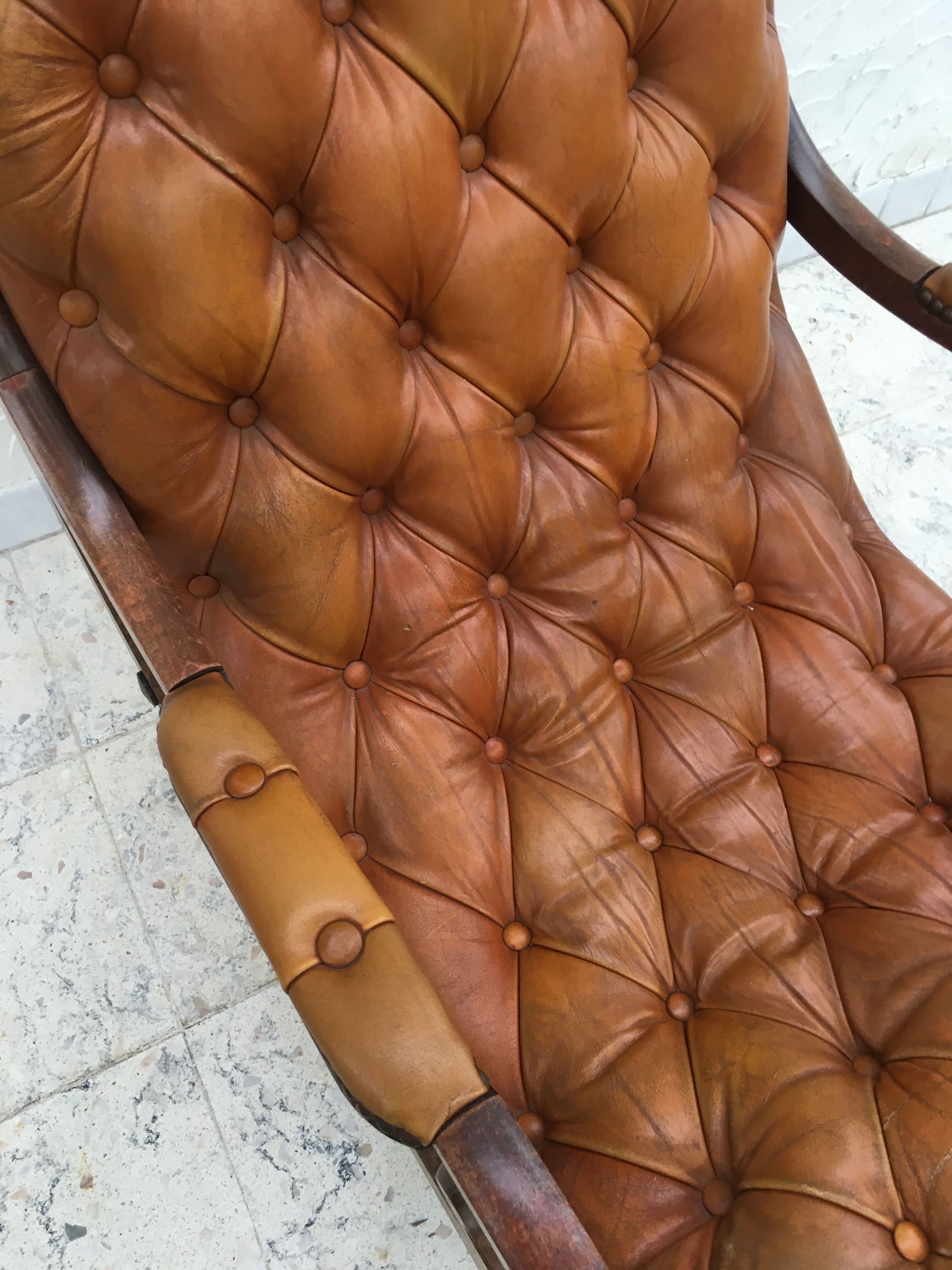 Chesterfield chairs duo