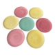 7 assiettes multicolore métiers anciens en porcelaine de Nyon