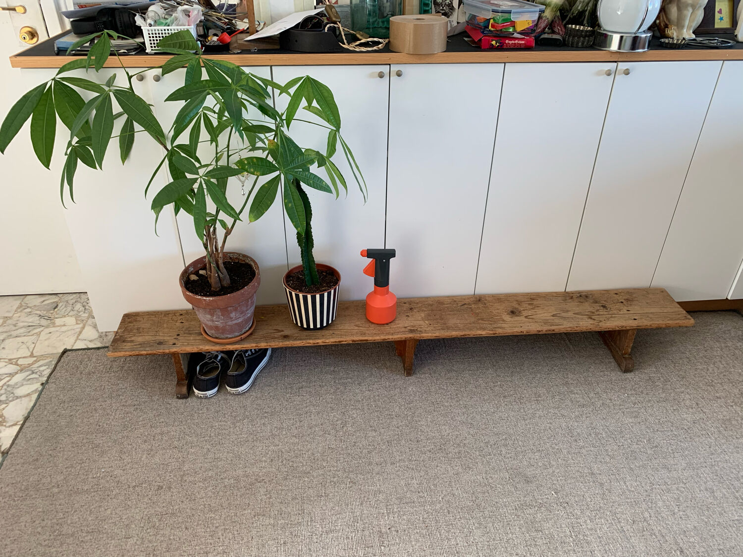 Banc ancien en bois