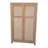 Parisian wardrobe in natural wood