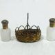 Pair of salt shakers