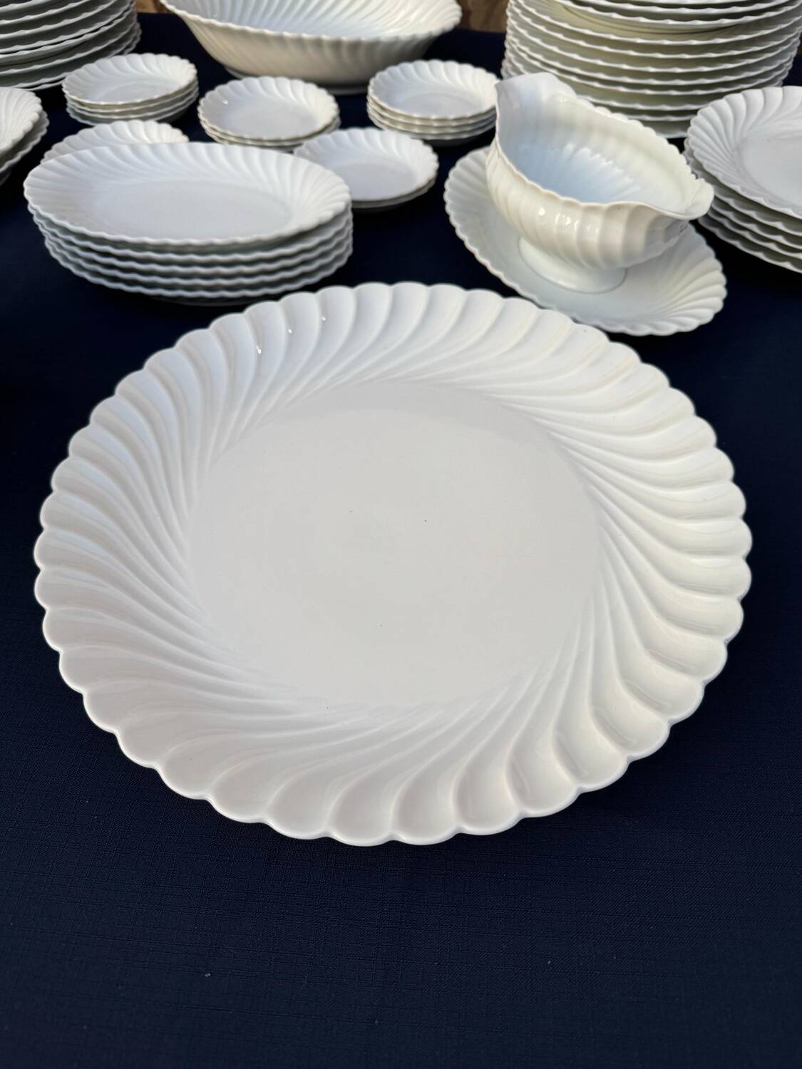 Antique and important Haviland Limoges Porcelain Dinner Service
