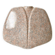 Virebent lens design vase with granite look, 1970s